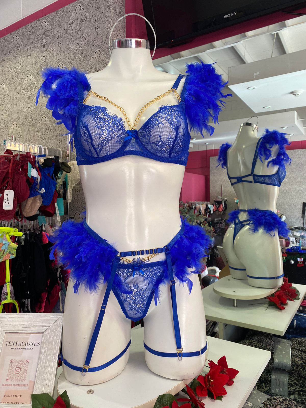 Coordinado de plumas