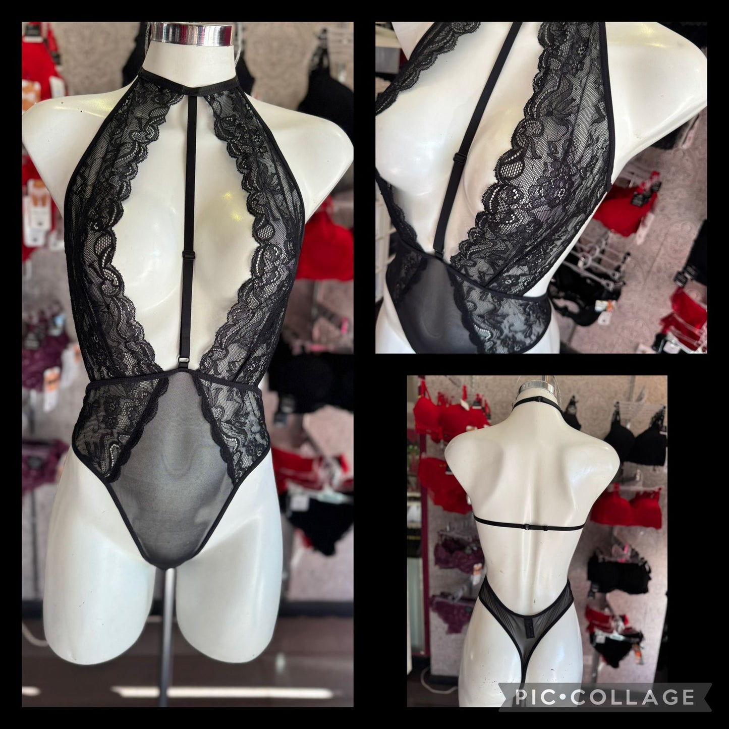 Body escote profundo