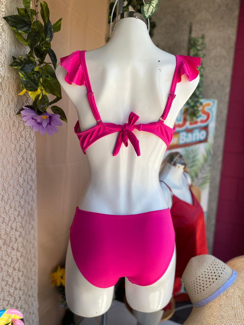 Traje de baño rosa