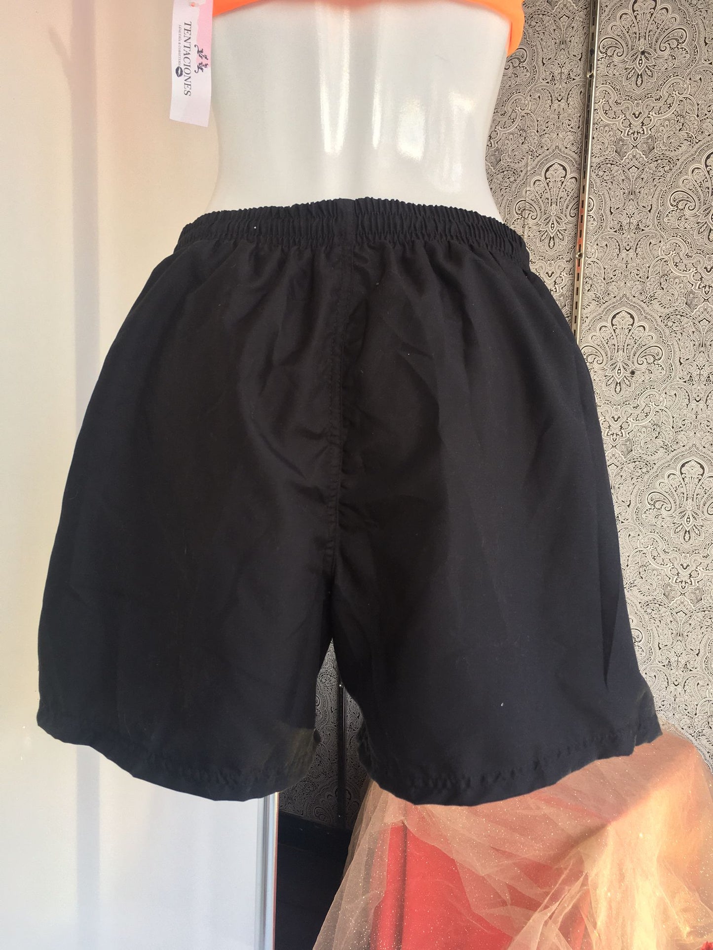 Traje de baño hombre negro