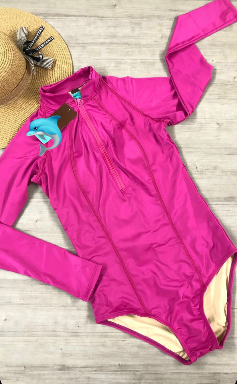 Traje de baño de manga larga