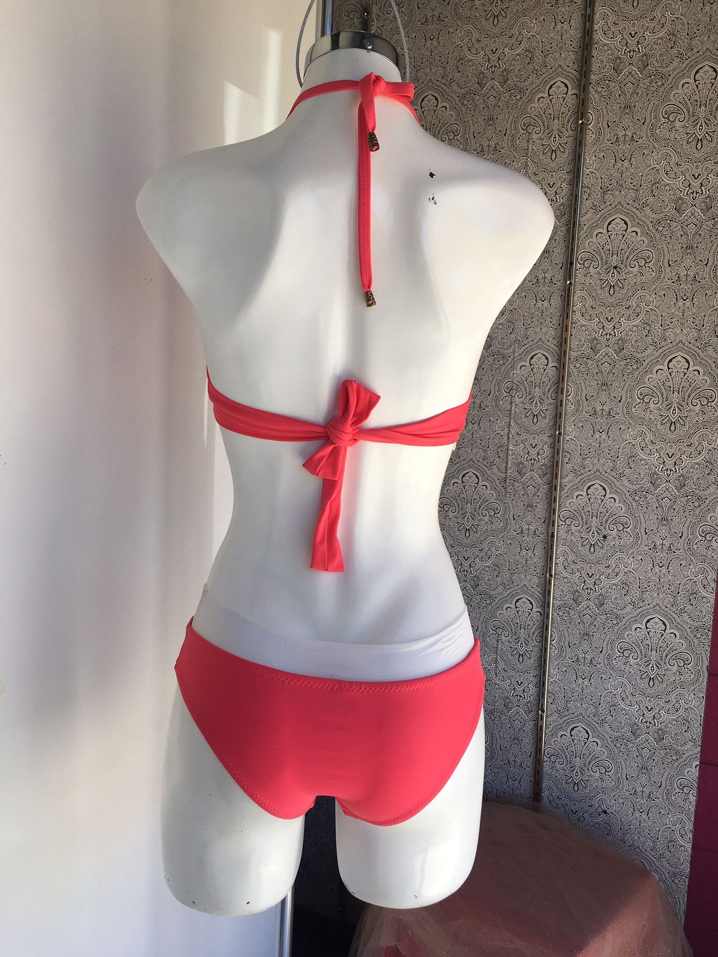 Traje de baño con mesh