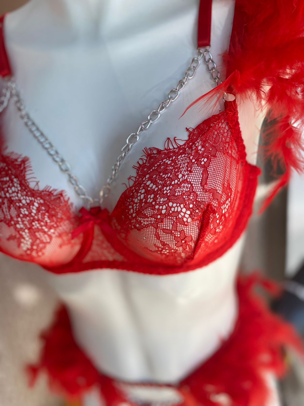 Coordinado de plumas