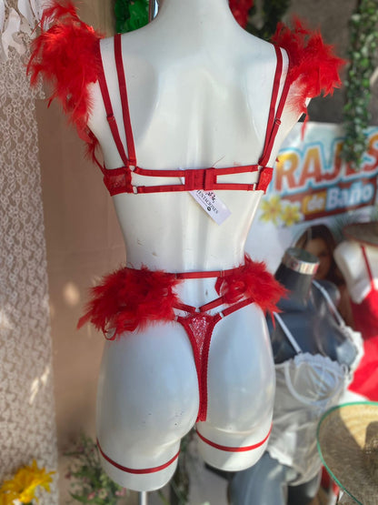 Coordinado de plumas