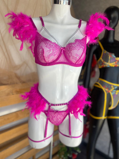 Coordinado de plumas