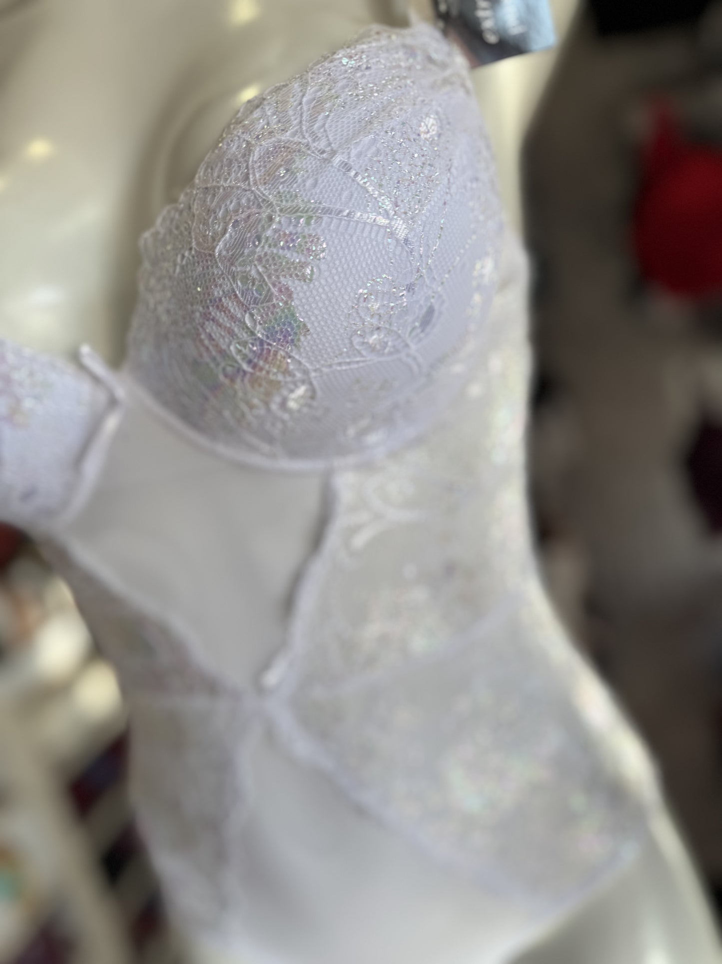 Body tornasol blanco