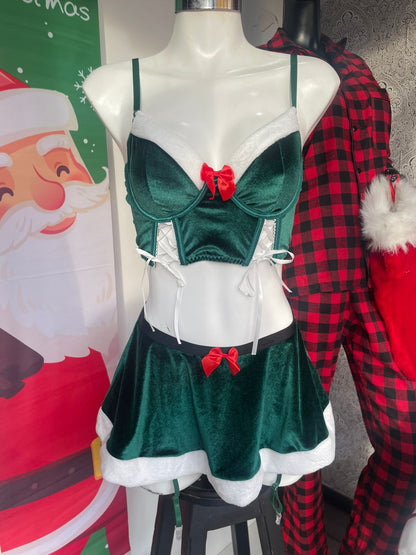 Conjunto santa verde