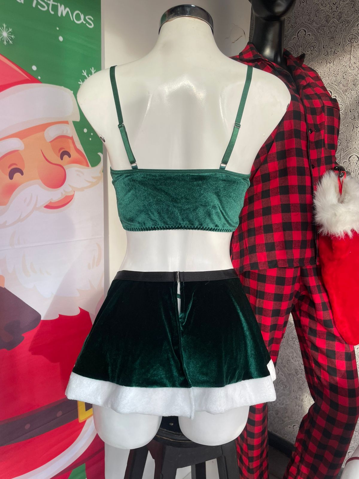Conjunto santa verde