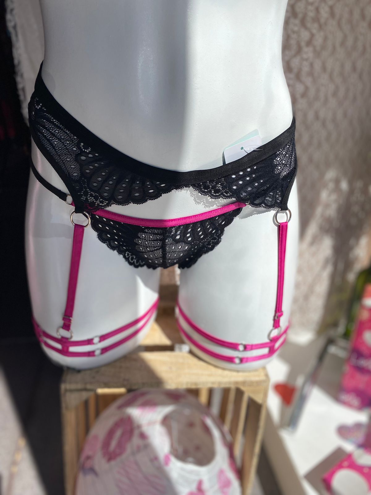 Conjunto con liguero