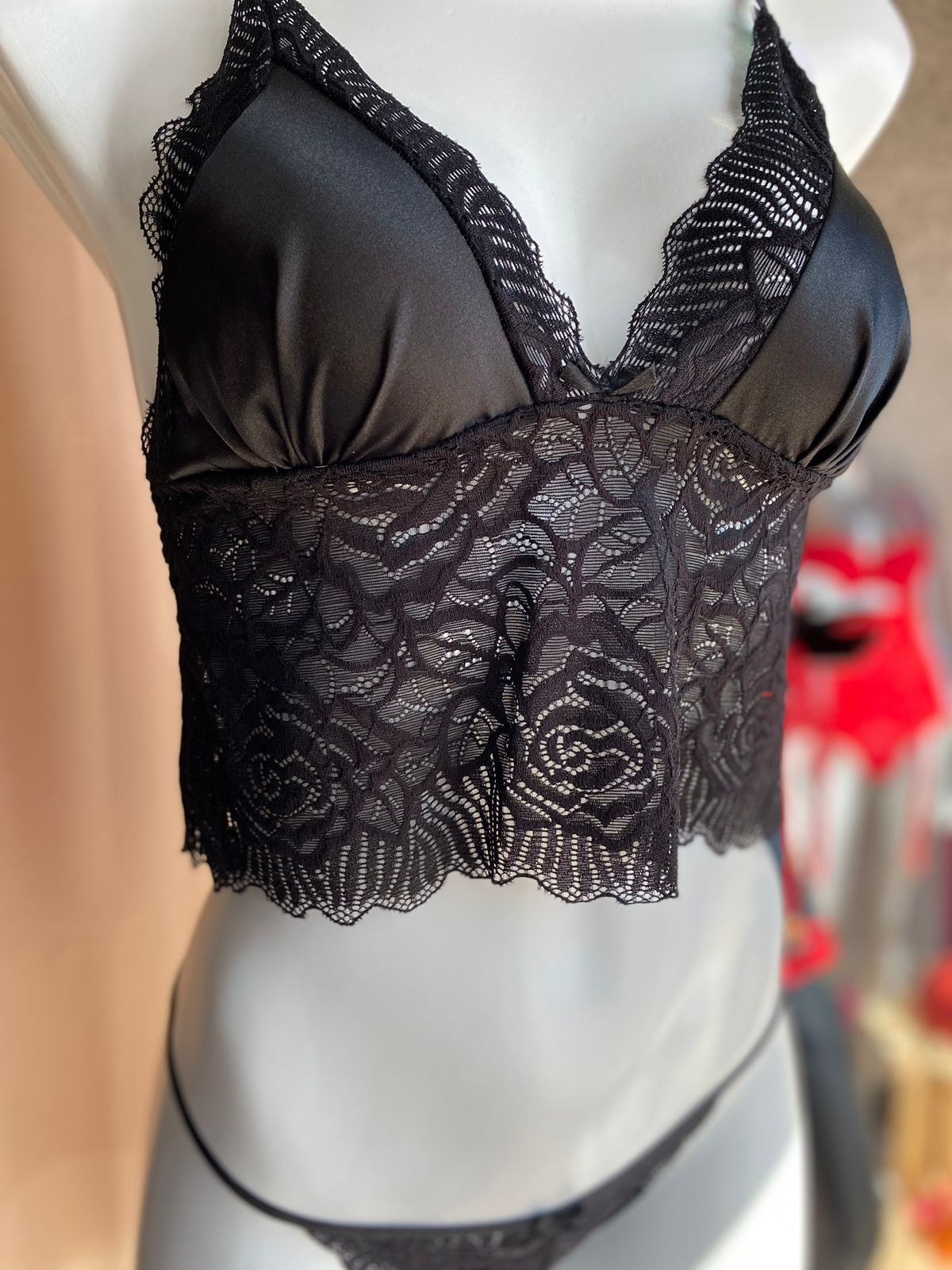 Coordinado de encaje