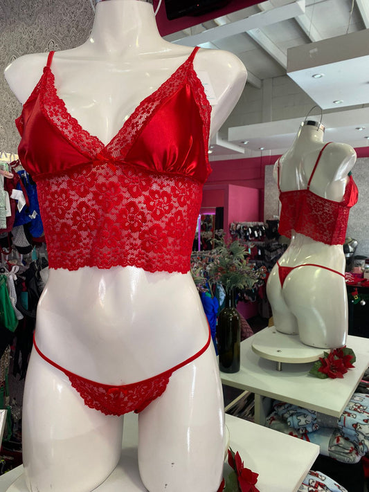 Coordinado de encaje