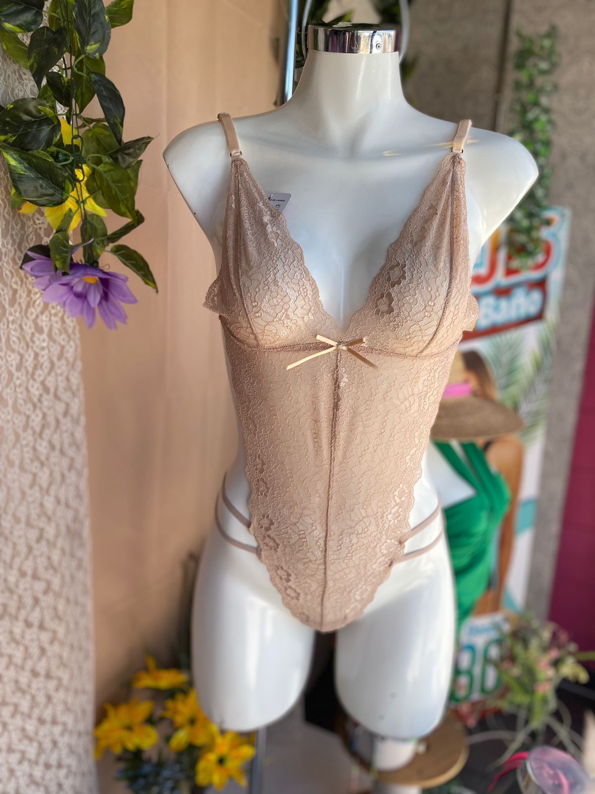 Tedy de encaje unitalla