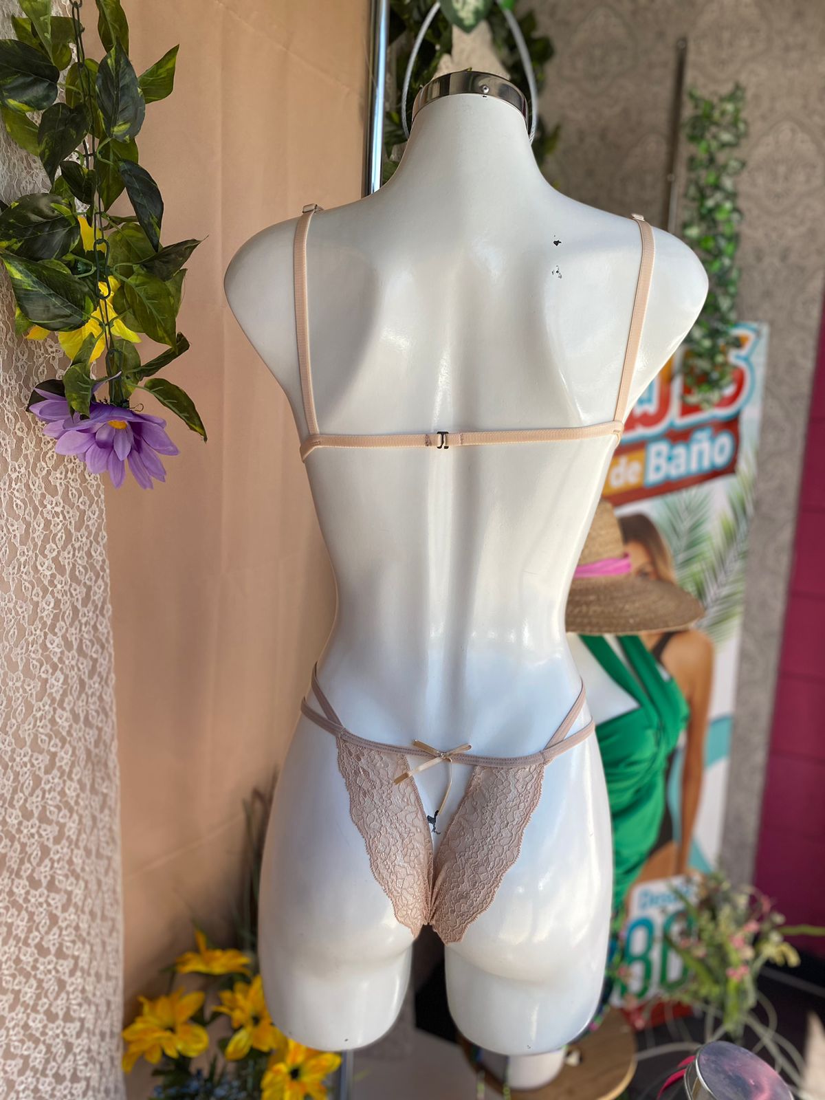 Tedy de encaje unitalla