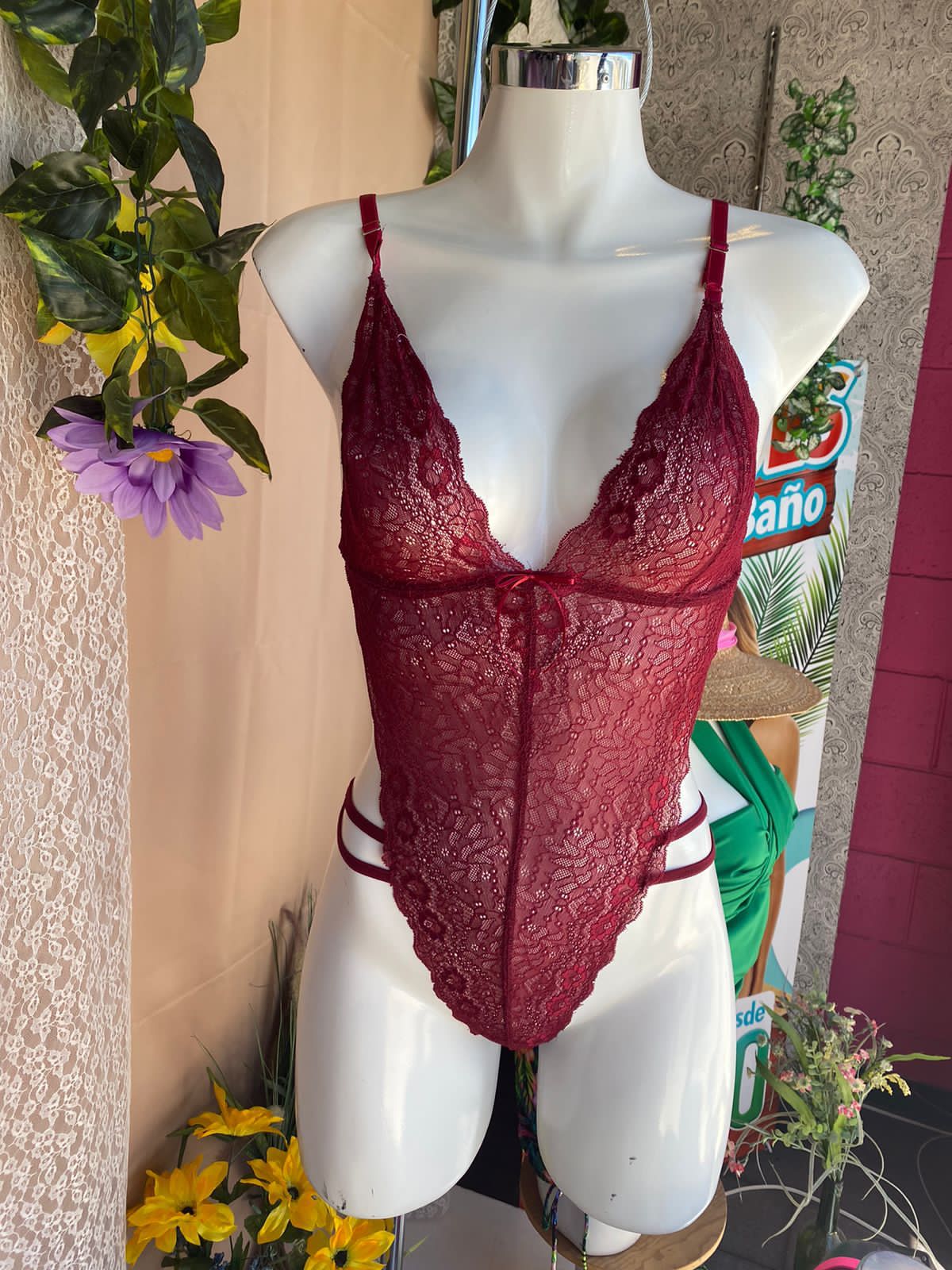 Tedy de encaje unitalla