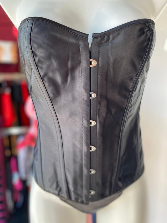 Corset largo negro