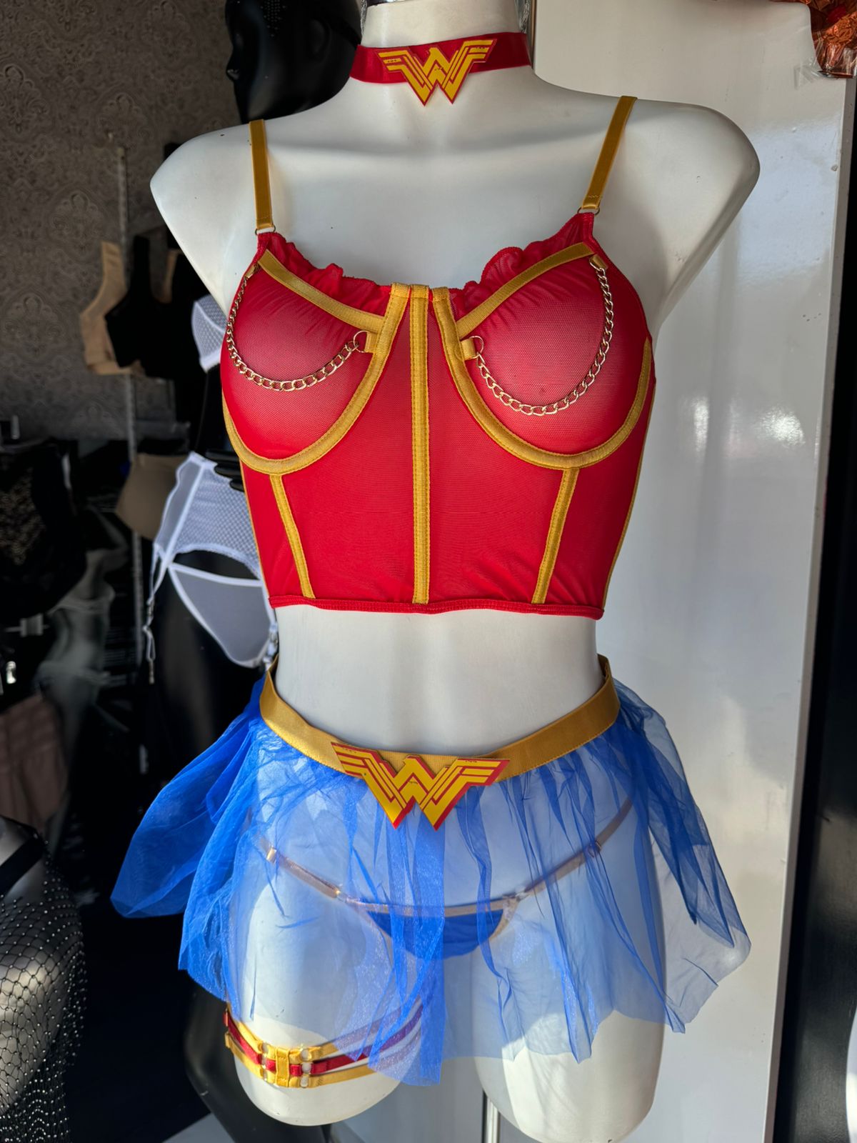 Disfraz mujer maravilla