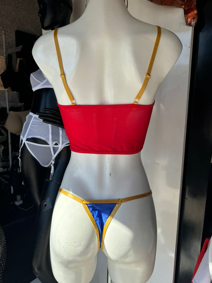 Disfraz mujer maravilla