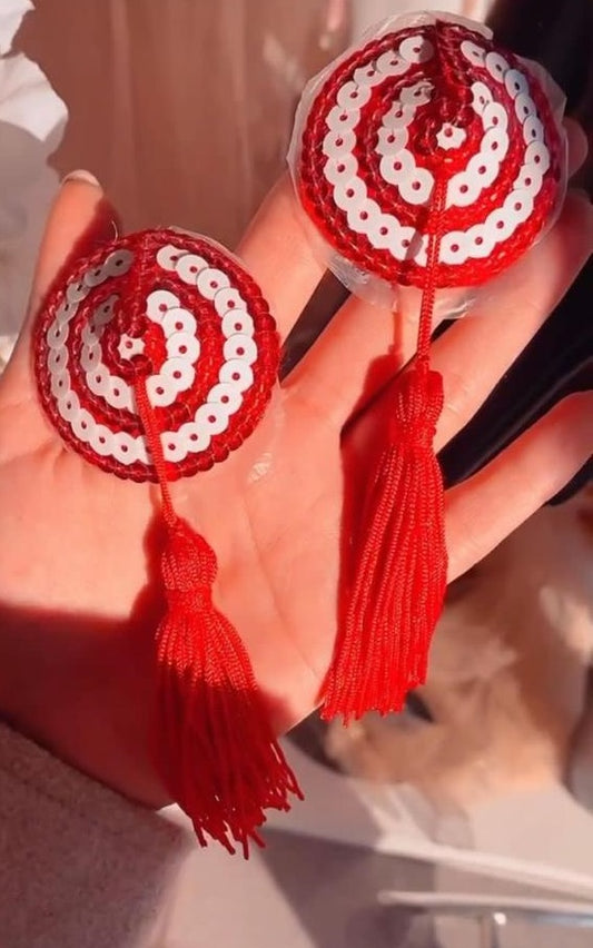 Pezoneras de lentejuela