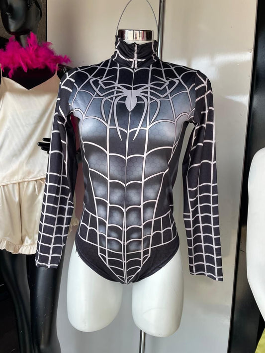 Disfraz de spiderman negro