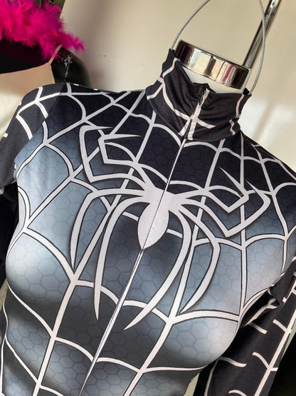 Disfraz de spiderman negro