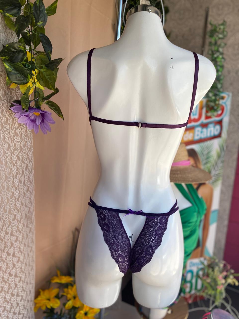 Tedy de encaje unitalla