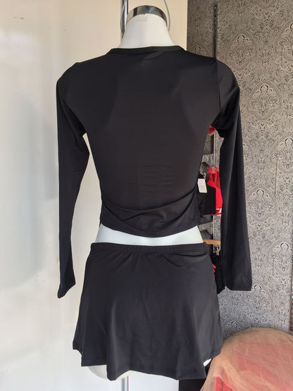 Traje de baño con falda