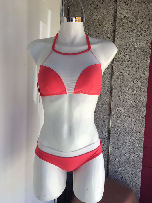 Traje de baño con mesh