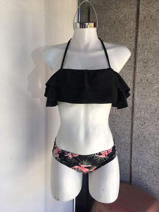 Traje de baño con olanes