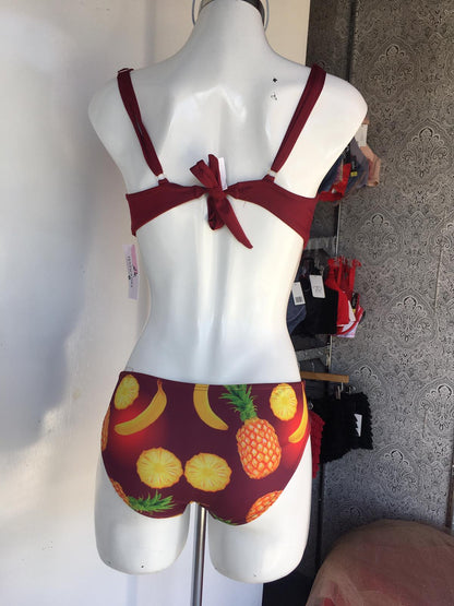 Traje de baño con estampado