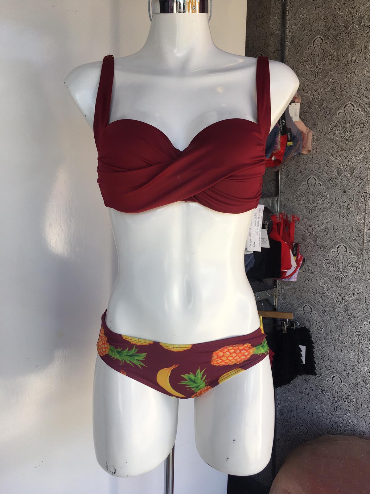 Traje de baño con estampado